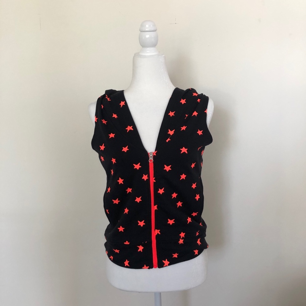 Zumba Girl Power Sleeveless  Hoodie with zipper